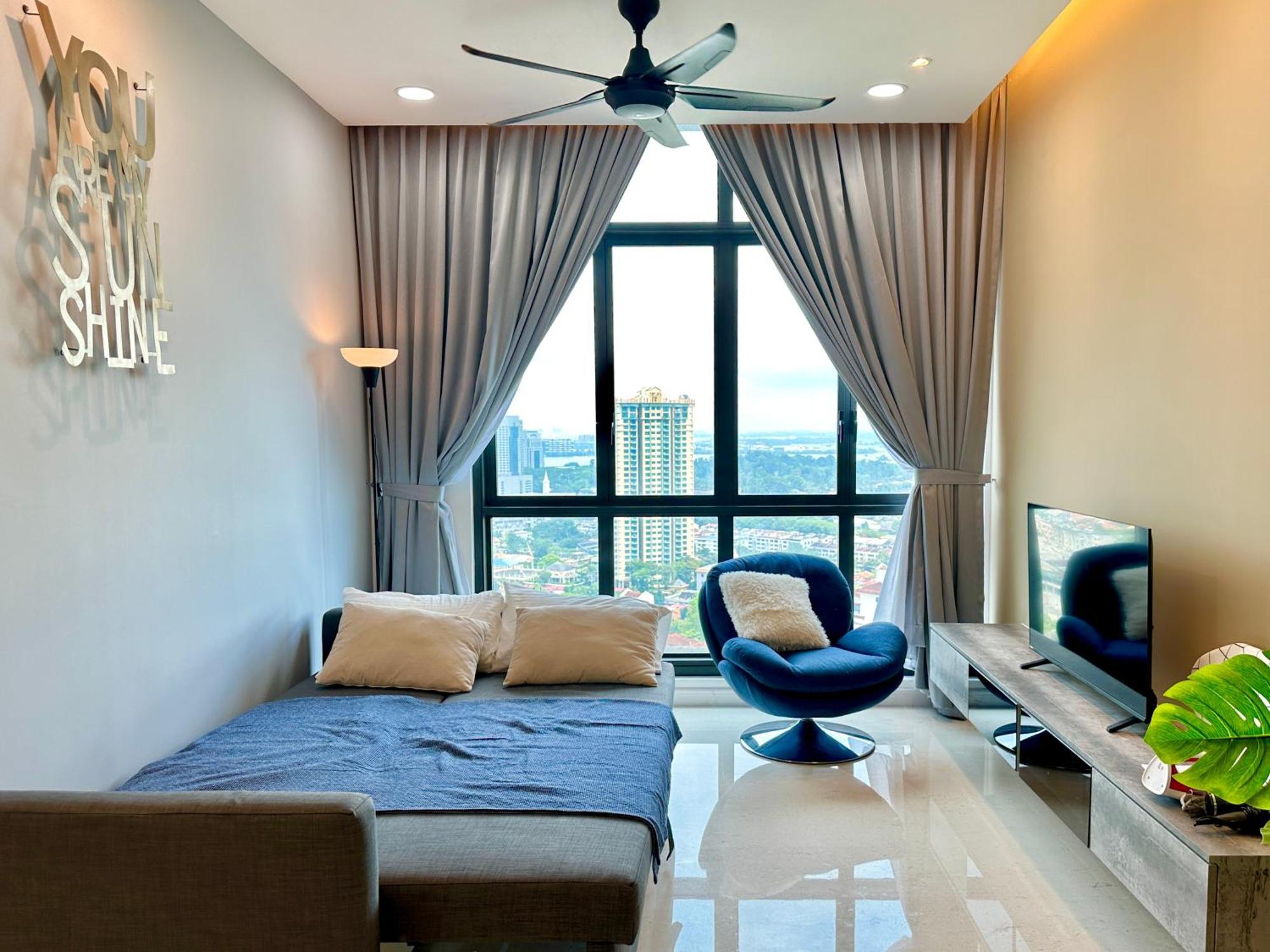 Sky88 Relax Cityview Near Ciq 2b1b Apartment *