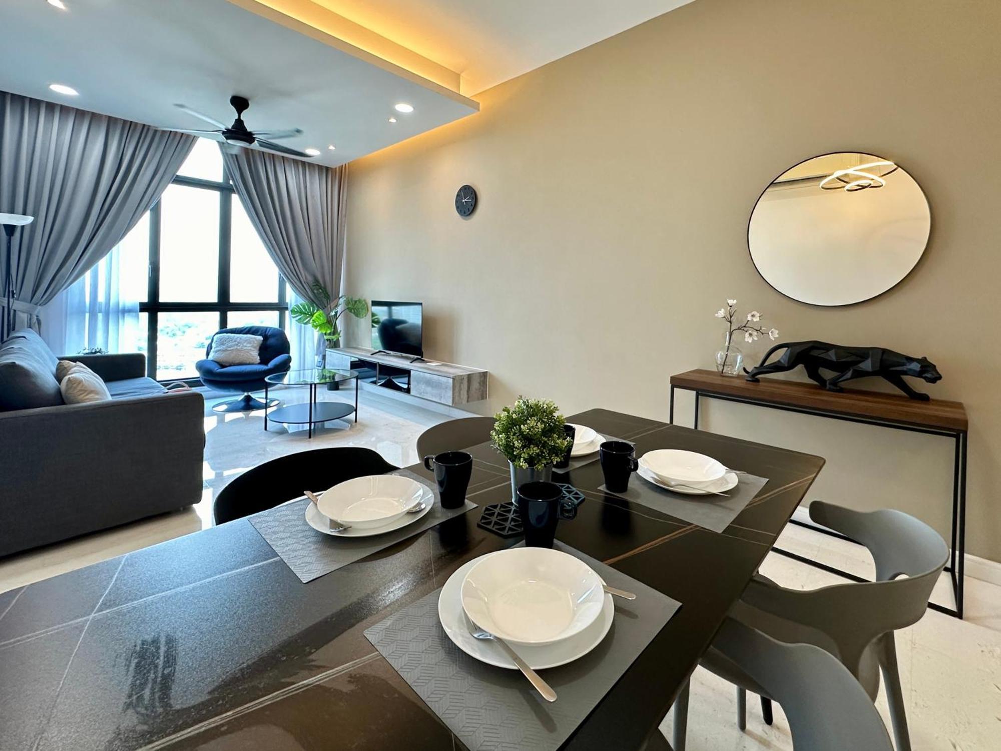 Apartment Sky88 Relax Cityview Near Ciq 2b1b *